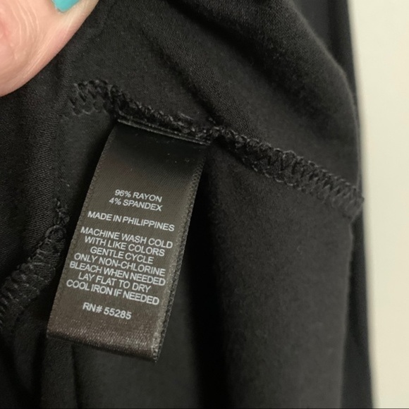 NWOT Express Lattice Lace-Up Long Sleeve Dress - Picture 7 of 7